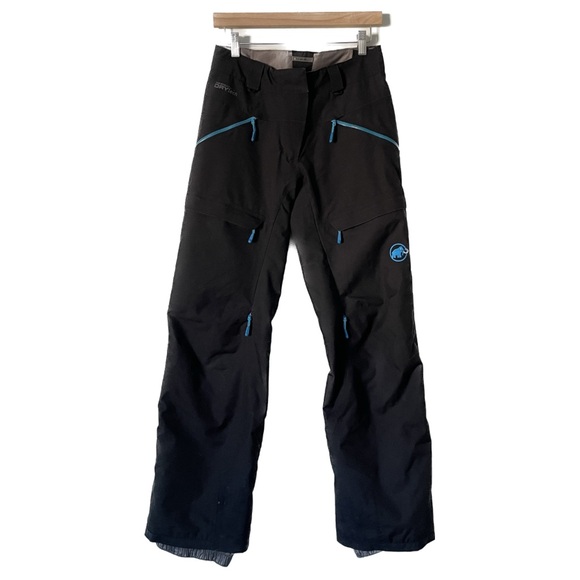 Mammut Pants - MAMMUT Robella DryTech Ski Pants Black W’s Insulated Winter Snowboarder FLAW